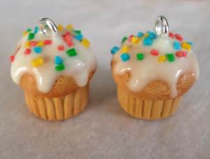 fimo cupcake earrings 20.9